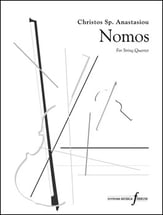 Nomos String Quartet Score and Parts cover